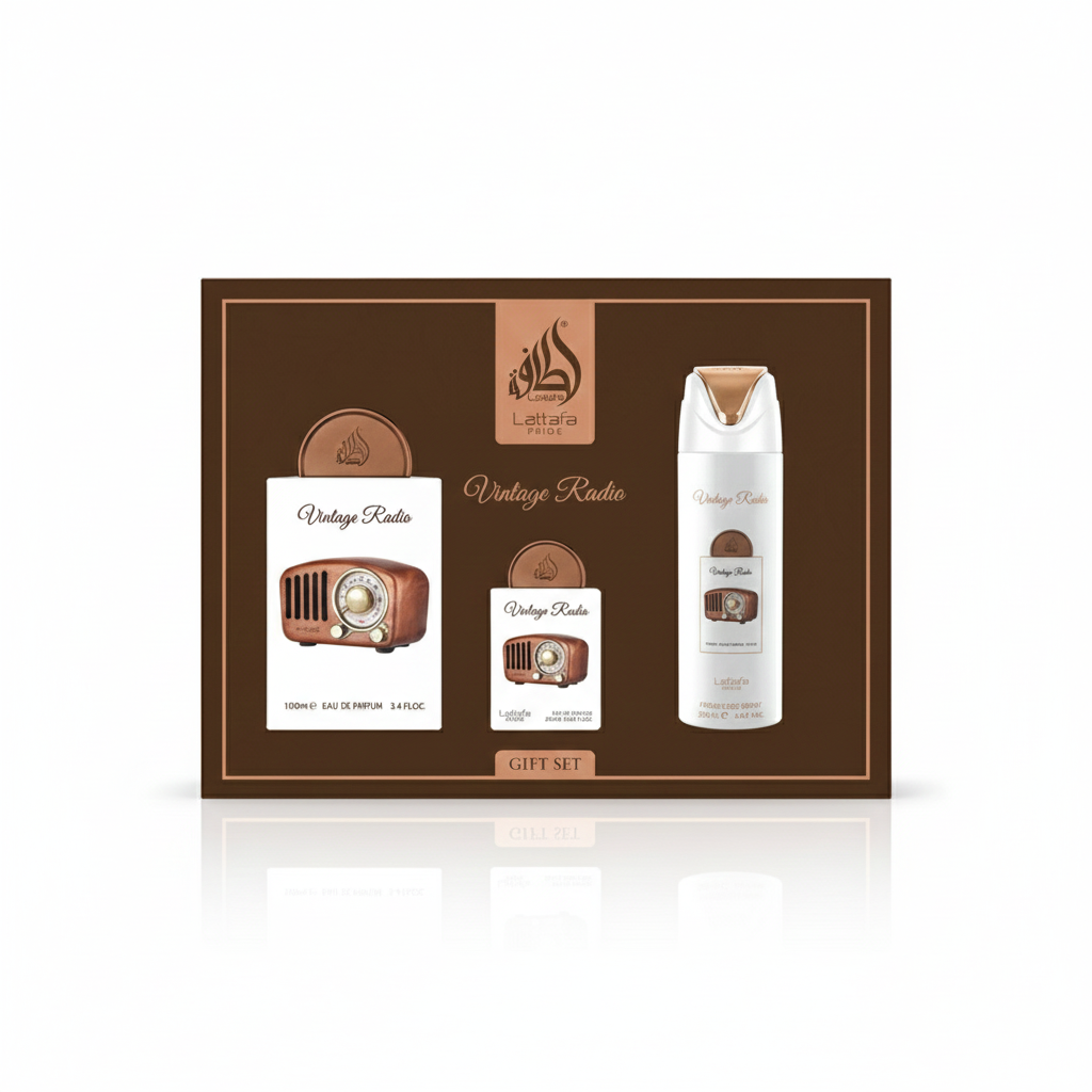 Kit Vintage Radio Gift Set — Unissexo