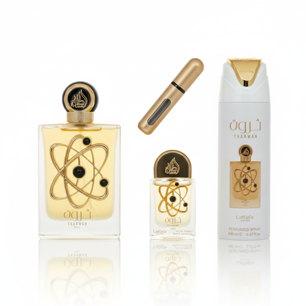 Kit Tharwah Gold — Feminino