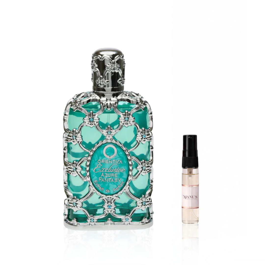 Exclusive Azure Fantasy Extrait de Parfum Decant — Unissexo